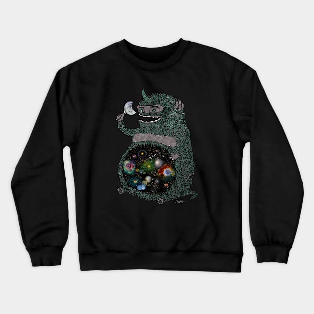 SPACE JUNKIE Crewneck Sweatshirt by ratkiss